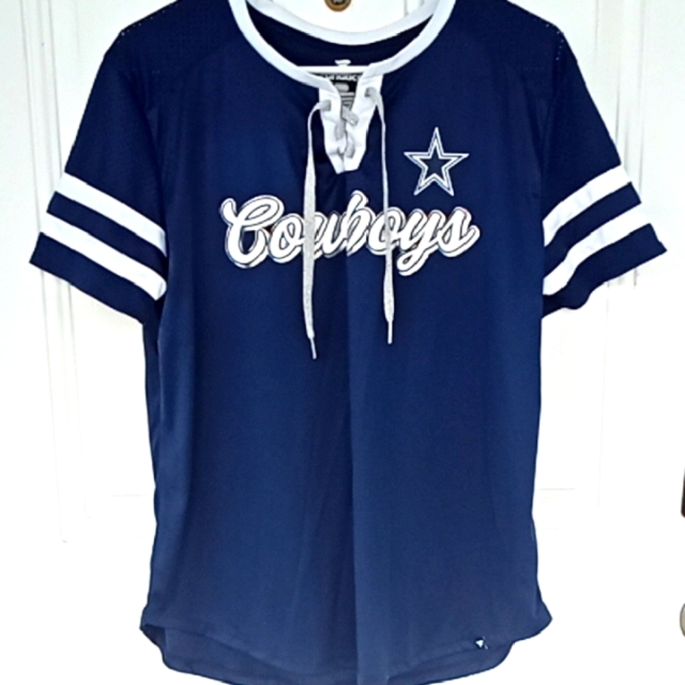 Women Dallas Cowboys Texas Fans Party Tailgating Football Jersey